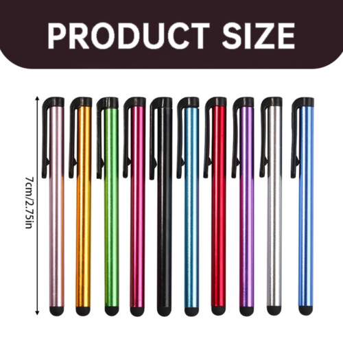 Penna stilo capacitiva rosa per schermi touch, 1 pezzo 1