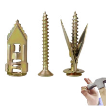Self-Drilling Drywall Anchors with Screws Kit – No Drill Needed, Heavy Duty, Compatible with Standard Drywall