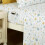 King Bedding Set Holiday Gold Snowflake 6-Piece 3