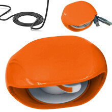 Automatische Kabeltrommel für USB- und Headset-Kabel – Orange