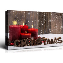 Velké vánoční plátno na zeď - Santa Design