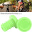 Embouts de guidon en caoutchouc polyester vert 22,2 mm 5