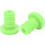 Embouts de guidon en caoutchouc polyester vert 22,2 mm 8