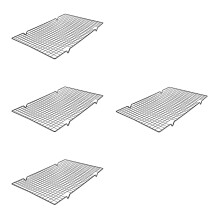 Black Carbon Steel Cooling Rack 40.5 x 25.5 cm