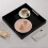 Bandeja de servir em acrílico branco brilhante, 35,5 x 35,5 cm (14 x 14 polegadas) 5