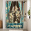 Polyester Shower Curtain with Grommets – Waterproof, 3