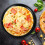Forma redonda antiaderente preta OUNONA para pizza de 30 cm (12 polegadas). 7