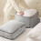 Ultra Space-Saving Self-Compression Organizer Bag – Compatible with Quilts/Comforters, Blue, Large (54x42x30cm) 7
