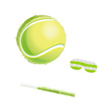 Tennis Ball Piñata for Kids Birthday Parties
