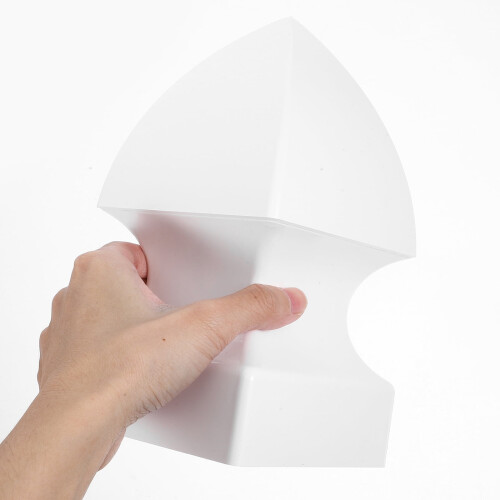 White PVC Column Cap for Fence Posts – 4 Pack 2