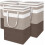 Coș de rufe pliabil, impermeabil, 75 l, set de 3 1