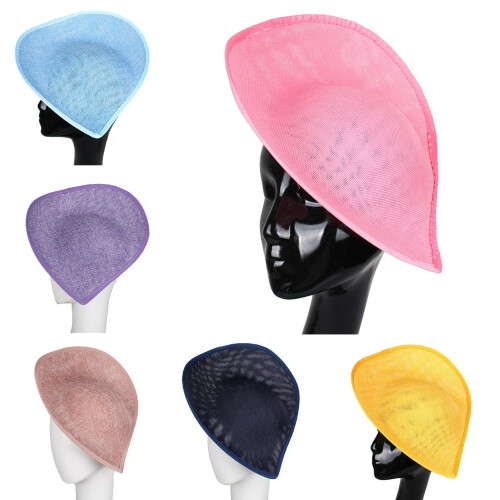 Fascinator Base DIY Underkop Sinamay Hat Base Dråbevis Sinamay Underkop Hat Base 1