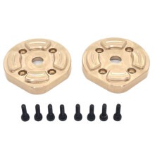 Kit de Contrapesos de Eje Delantero y Trasero de Latón para Actualización de Coche RC de 2 Piezas para Piezas de Juguete de Coche RC MJX 1/12 H12Y