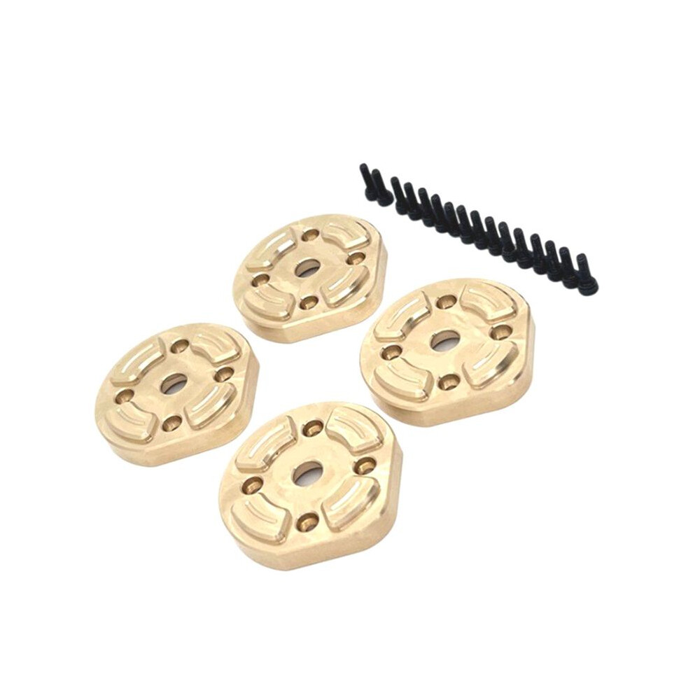 4Pcs Rc Car Upgrade Brass Front And Rear Axle Counterweights Kit For Mjx 1/12 H12y H12y+ Rc Car Toy Parts 6032910558269