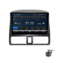 Android 14 Wireless CarPlay/Android Auto 9 Inch Car Stereo Radio for CRV 2002-2006 Multimedia Player Backup Camera
