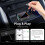 2-in-1 Wireless Carplay Adapter for &Android Audio Reactive Lighting Design Carplay Dongle Android Auto Adapter 6