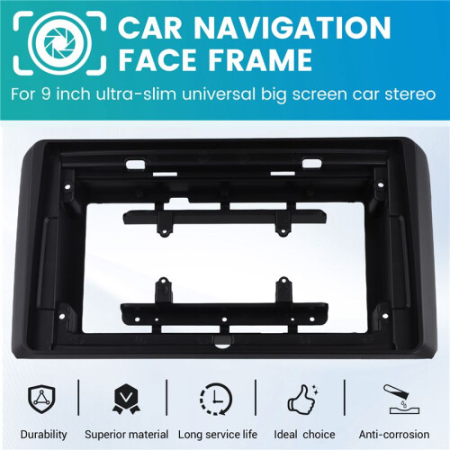9 Inch Car Frame Fascia Navigation Frame Adapter Android Radio Dash Fitting Panel Kit for  Ray 2011-2023 2