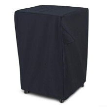 Outdoor AC Unit Cover Waterproof Oxford Fabric Weather Resistant Dustproof Black 65x50x100cm