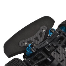 2X Carbon Bumper Stopper for 1/10 RC Car TT01 TGS Replaced 53682 Upgrades Accessories