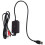 For - NTG 5.0 System Car Navigation USB Conversion Cable AUX Audio Box Audio Adapter Cable 7