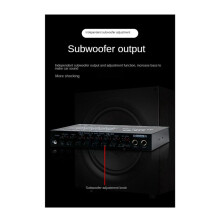 5X EQ-819 Auto-Equalizer, Multifunktionaler Auto-Audio-EQ-Tuning-Crossover-VerstäRker, Parametrischer Equalizer, Auto-Audio-Equalizer