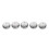 Chrome Radio Stereo Knobs Covers Cap for  Goldwing 1500 GL1500A Aspencade 1