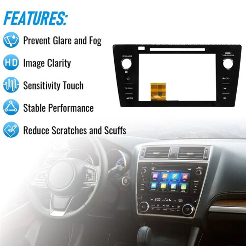 86431-AL66A Car Radio Replacement Touch Screen Digitizer for  Legacy Outback 2018-2019 2