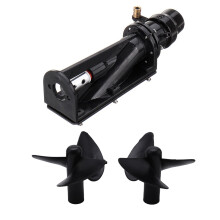 2x RC Boat Spare Parts Propeller Set for Flytec 2011-5 & 1x Spray Water Thruster for RC Fishing-Boat Jet Pump DIY Toy