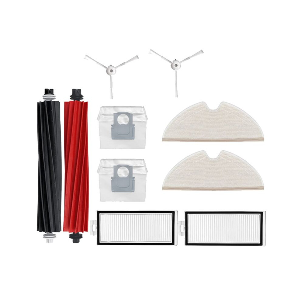 For Q8 Max, Q8 Max+, Q5 Pro, Q5 Pro+ Robots Vacuum Main Side Brush Filter Mop Cloth Dust Bag Accessories Kit 4712367511384