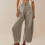 Γυναικείο τζιν παντελόνι Baggy Wide Leg για γυναίκες, με ψηλή μέση, κοντό τζιν με τσέπες, 1
