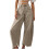 Γυναικείο τζιν παντελόνι Baggy Wide Leg για γυναίκες, με ψηλή μέση, κοντό τζιν με τσέπες, 2