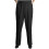 Plus size damebukser med elastisk talje, pull-on og formsiddende pasform - Sort - 18W 1