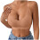 Women's Solid Backless Seamless Push-Up Bra S-2XL 4