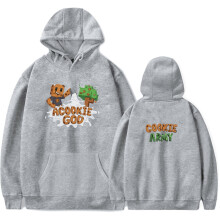 aCookieGod Merch kapucnis pulóver zsebekkel, húzózsinóros, unisex kapucnis pulóver, divatos ruházat