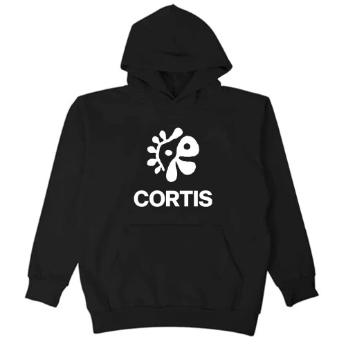 CORTIS Φούτερ με κουκούλα και λογότυπο, μακριά μανίκια, streetwear, γυναίκες, άνδρες, με