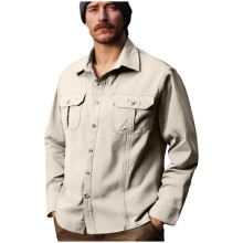 Jaqueta Bomber Masculina Kukoosong Estampada Casual Solta com Lapela e Botões, Cardigã de Secagem Rápida, Elástica, Xadrez Oxford, Impermeável
