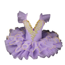 Børnepiger Tyl Tutu Balletkjole Sommer Flæseærmer Lagdelt Prinsessekjole Ærmeløs Blød Åndbar Mesh Kjole Børnepiger Tøj