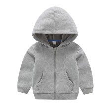 Hoodie voor peuters en kinderen, herfst/winterjas met lange mouwen, schattige losse tops en jassen in effen kleuren voor jongens en meisjes, maat 2-8
