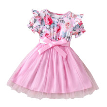 Prinzessinnenkleid für Kleinkinder, ärmelloses Tutu, Sommerkleid für Mädchen