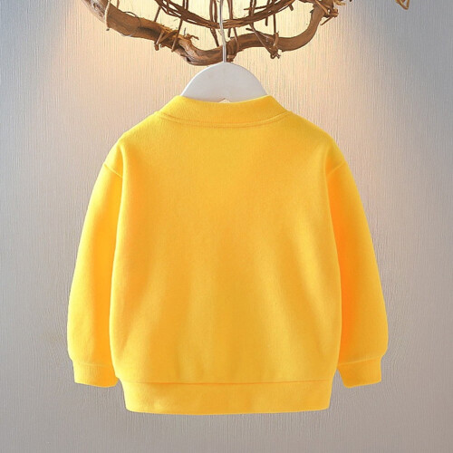 1-4T Baby Mädchen Pompon Blumen Baumwollstrickjacke Mantel Pullover 1
