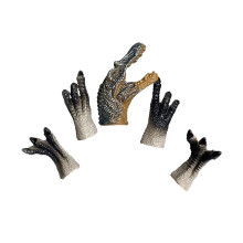 Speelgoedopruiming 2023! CWCWFHZH Dinosaurus vingerpoppetjes set, educatief speelgoed, handpoppetjes set, educatief speelgoed