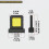 2000Lm LED Work Light for 20V Power Tool Batteries, Magnetic Base, Portable Floodlight – Compatible with 20V Tools 3