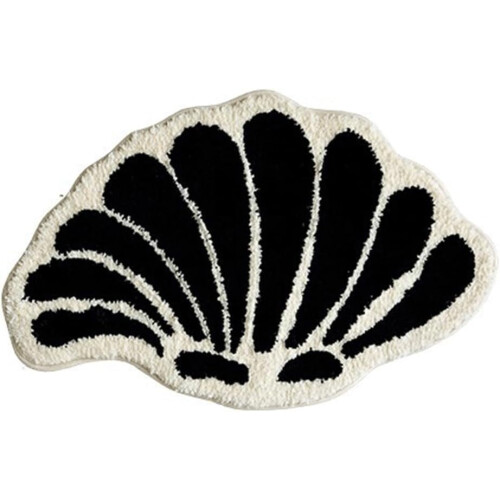 Διακόσμηση Δωματίου Y2K Cool Rugs Αισθητικό Ασπρόμαυρο Μοντέρνο Χαλί για Υπνοδωμάτιο