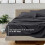 Σετ σεντόνια Queen Size, 1800TC Microfiber, Διπλά βουρτσισμένα, με βαθιές τσέπες, 4 τεμάχια, 4