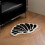 Διακόσμηση Δωματίου Y2K Cool Rugs Αισθητικό Ασπρόμαυρο Μοντέρνο Χαλί για Υπνοδωμάτιο 3