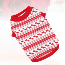 Vêtements chauds pour animaux de compagnie - 1 ensemble pyjama polaire pour chien XS pour les fêtes de Noël