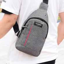 Axelremsväska Crossbody Vattentät Ryggsäck Med USB-hörlurar Hålrem Väska Reseryggsäck Bröstväska