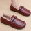 Χειμερινές μπότες slip-on για γυναίκες, μπότες με επένδυση fleece, ζεστές, φλατ φλις, 7