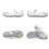 YOUSNH Jelly Shoes για κορίτσια, σανδάλια γενεθλίων, σανδάλια με γκλίτερ για νήπια, 5