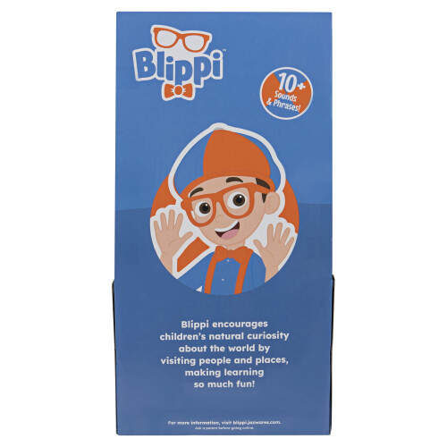 Blippi - Λούτρινο με Νυχτερινή Λειτουργία 16 ιντσών με 11 Μοναδικούς Ήχους και Φράσεις 2